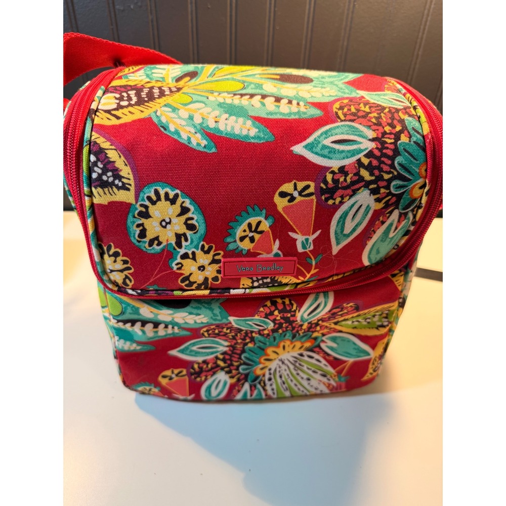 Vera Bradley Stay Cooler Rumba Floral Insulated Lunch Bag 22452-G24 NWT
